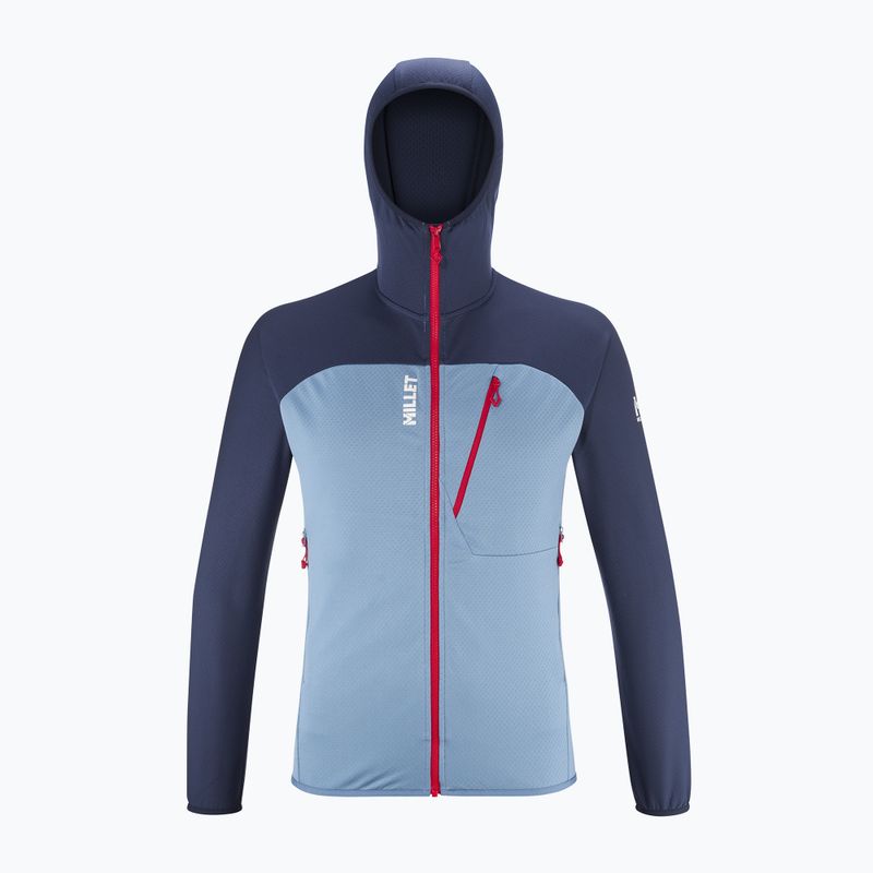 Herren-Trekking-Sweatshirt Millet Lokka Hoodie III coronet blau/saphir 7