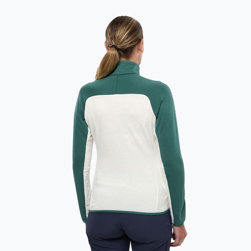 Damenpullover Millet Fusion Grid seaweed/bottle 3