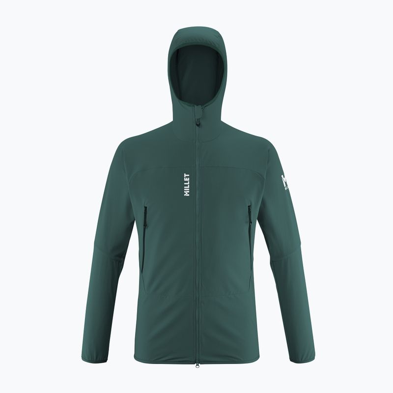 Herren Softshelljacke Millet Fusion XCS Hoodie Flasche