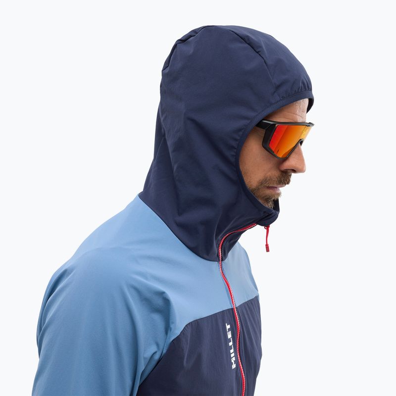 Herren Softshelljacke Millet Fusion XCS Hoodie coronet blau/saphir 4