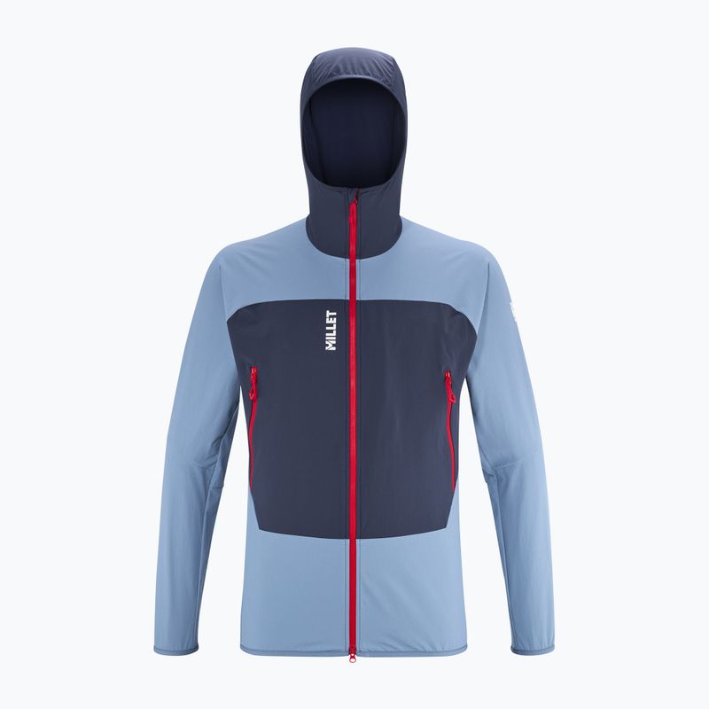 Herren Softshelljacke Millet Fusion XCS Hoodie coronet blau/saphir 8