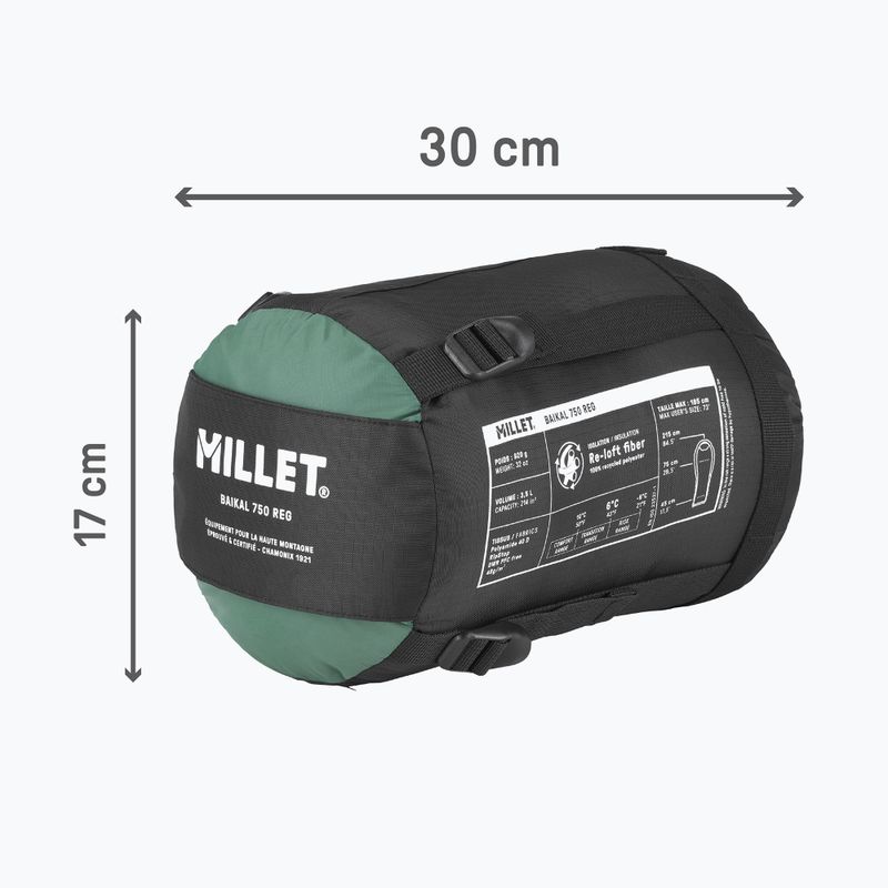 Millet Baikal 750 Regular Schlafsack rechts Flasche 5
