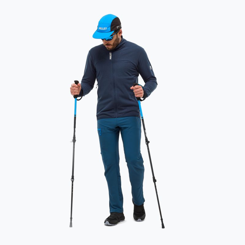 Fleecejacke für Herren Millet Ubic Lightgrid saphir 2