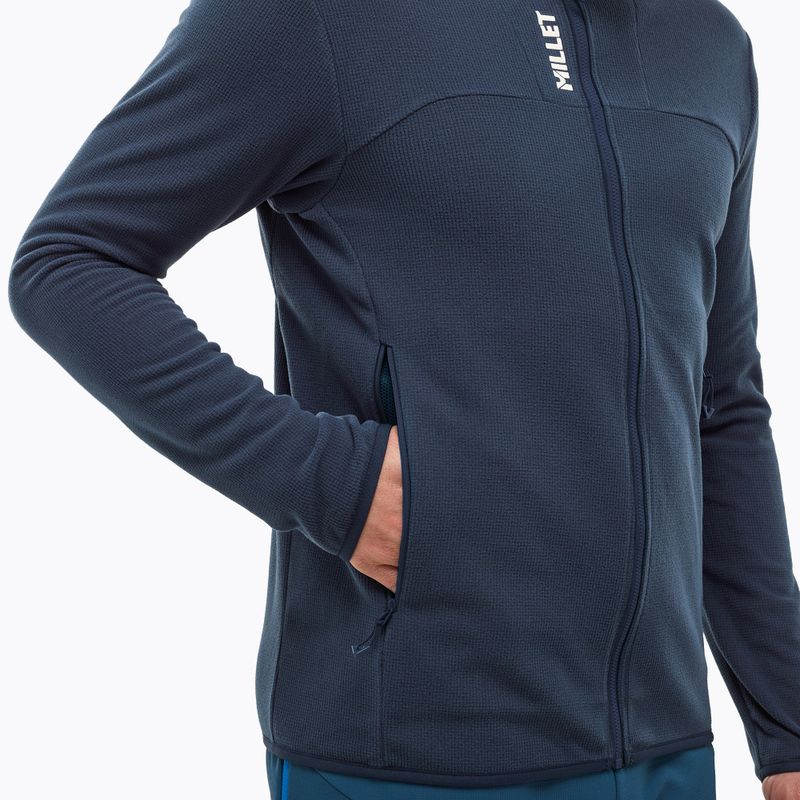 Fleecejacke für Herren Millet Ubic Lightgrid saphir 4