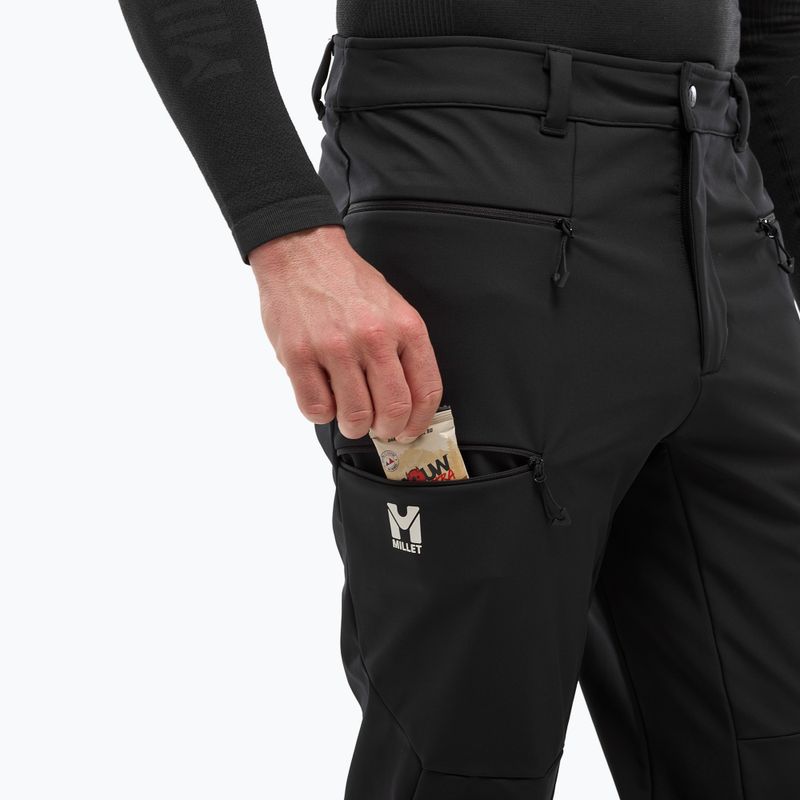 Herren-Trekkinghose Millet Seneca Shield black 5
