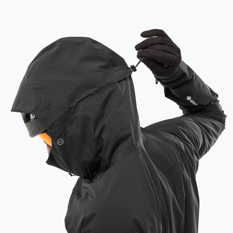 Herren-Regenjacke Millet Kamet Gore-Tex Jacket black 4