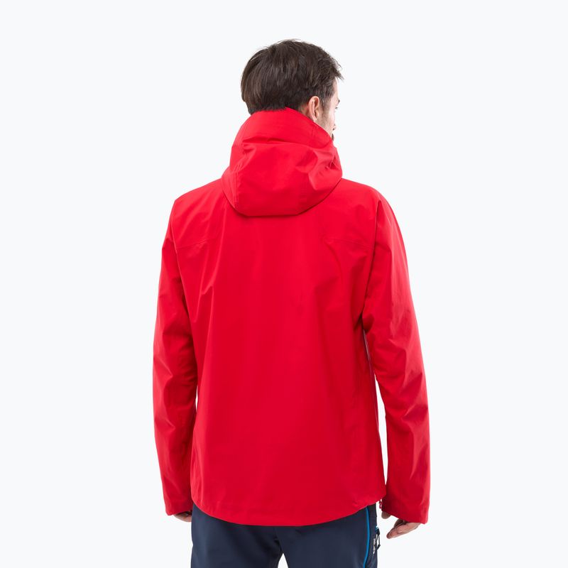 Herren-Regenjacke Millet Kamet Gore-Tex red 3