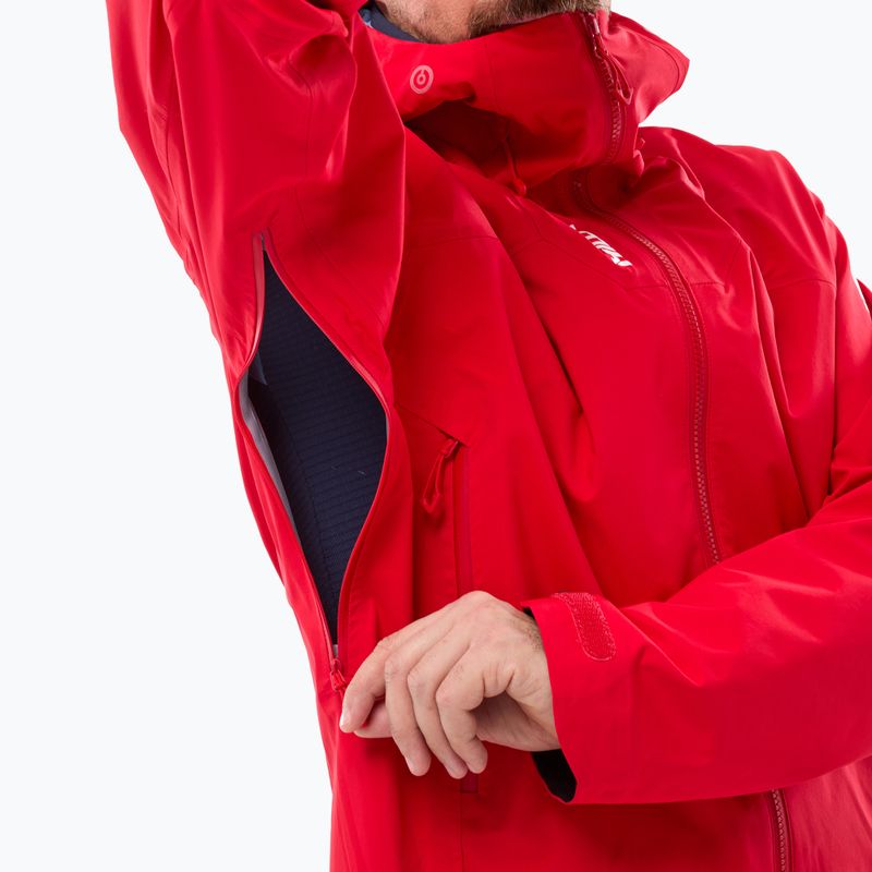 Herren-Regenjacke Millet Kamet Gore-Tex red 7