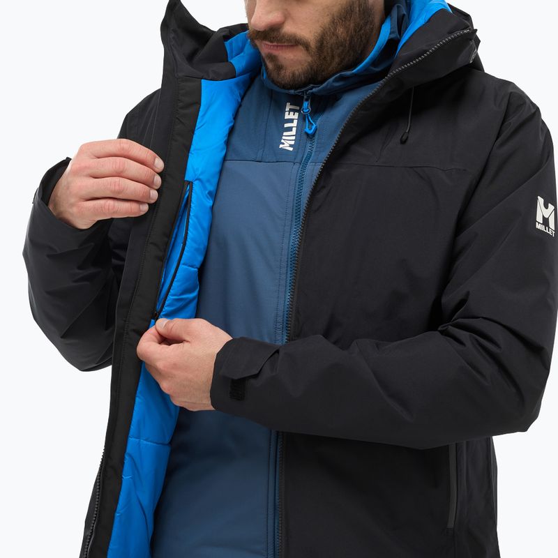 Herren-Regenjacke Millet Kamet Gore-Tex Jacket Jacket black 7