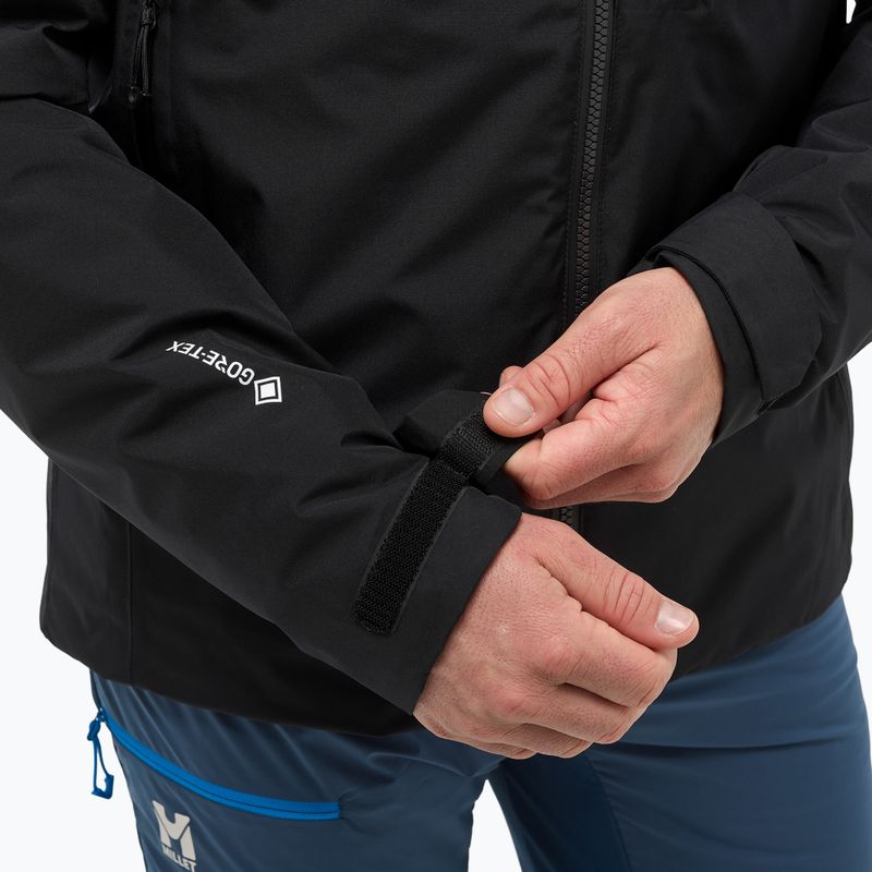 Herren-Regenjacke Millet Kamet Gore-Tex Jacket Jacket black 8