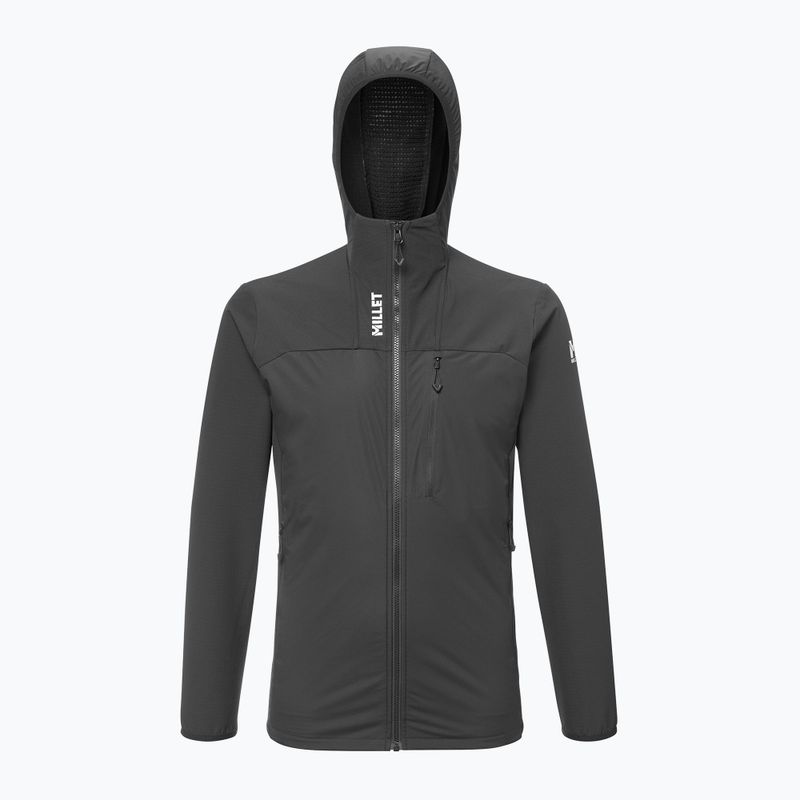 Herren-Hybridjacke Millet Seneca Hybrid Hoodie Softshell black 6
