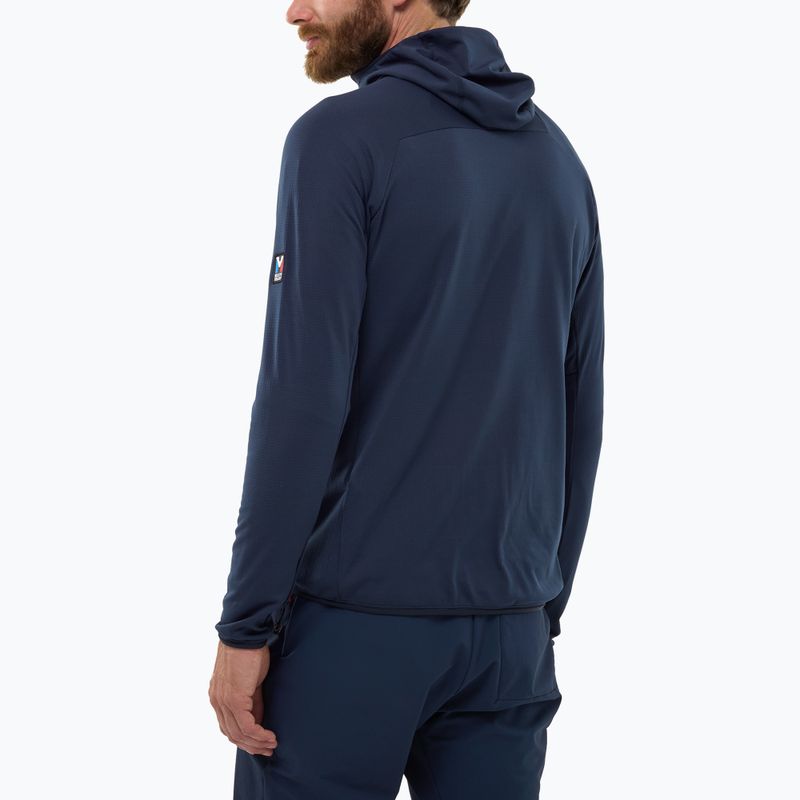 Fleecejacke für Herren Millet Trilogy Icon Lightgrid Hoodie saphir 3
