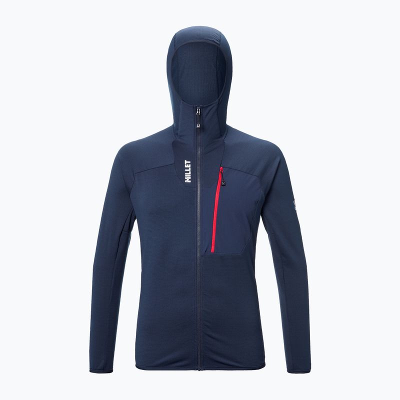 Fleecejacke für Herren Millet Trilogy Icon Lightgrid Hoodie saphir 5