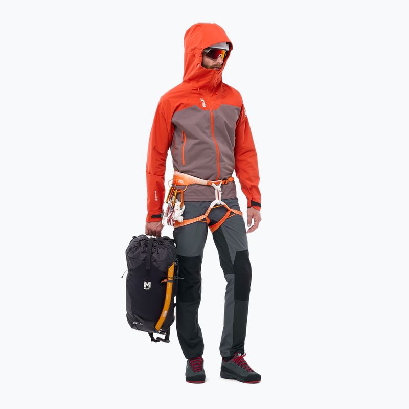 Herren-Regenjacke Millet Kamet Gore-Tex Jacket paprika/pepper 2