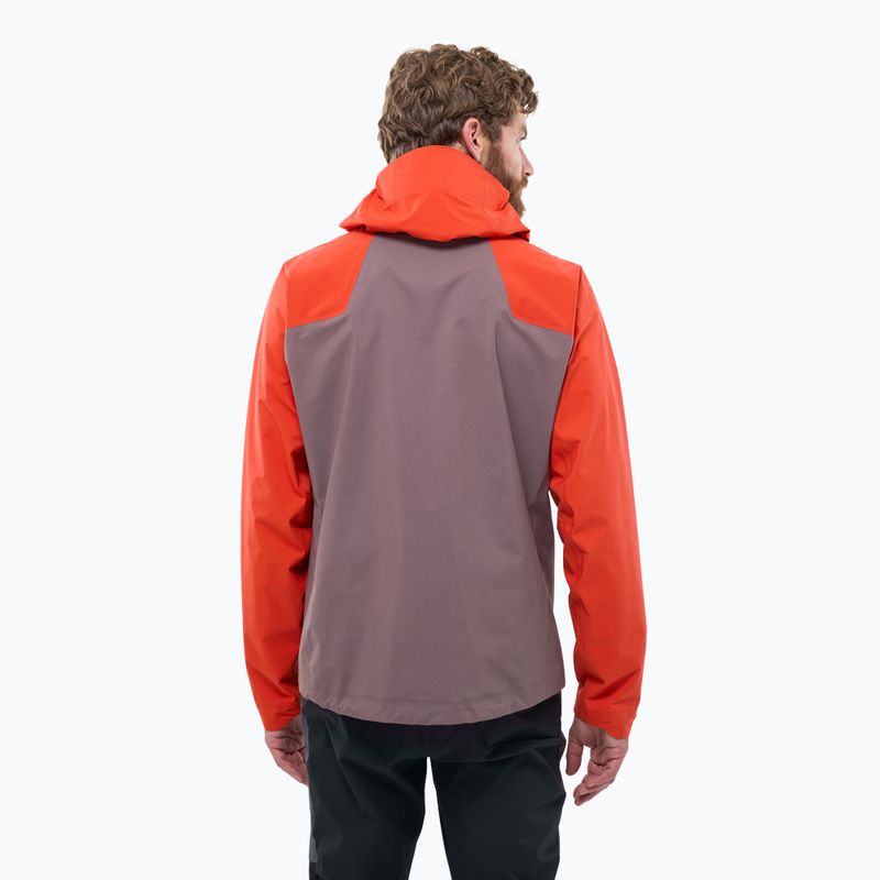 Herren-Regenjacke Millet Kamet Gore-Tex Jacket paprika/pepper 3