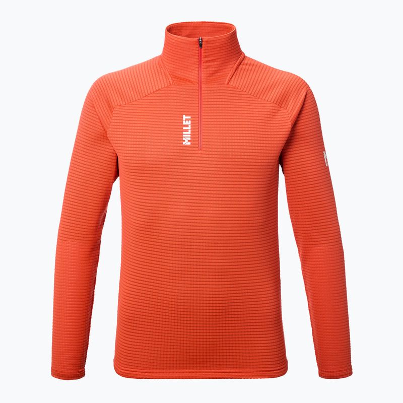 Fleecejacke für Herren Millet Parmelan Light Fleece paprika 5