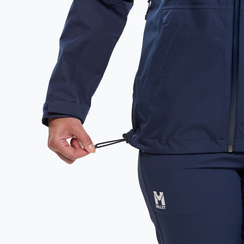 Damen-Regenjacke Millet Seneca 2.5L saphir 5