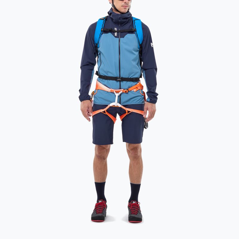 Softshell-Jacke für Herren Millet Kamet Xcs Light Hoodie coronet blue/saphir 2