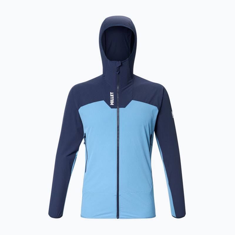 Softshell-Jacke für Herren Millet Kamet Xcs Light Hoodie coronet blue/saphir 6