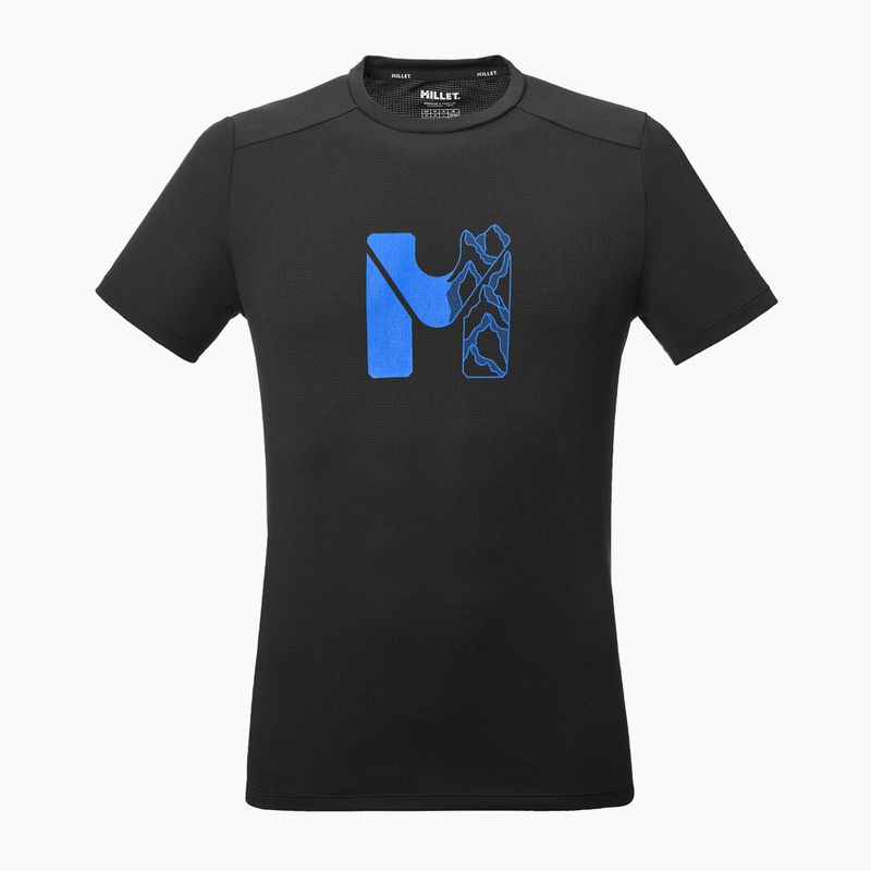 Herren-Shirt Millet Kamet Map SS black 5