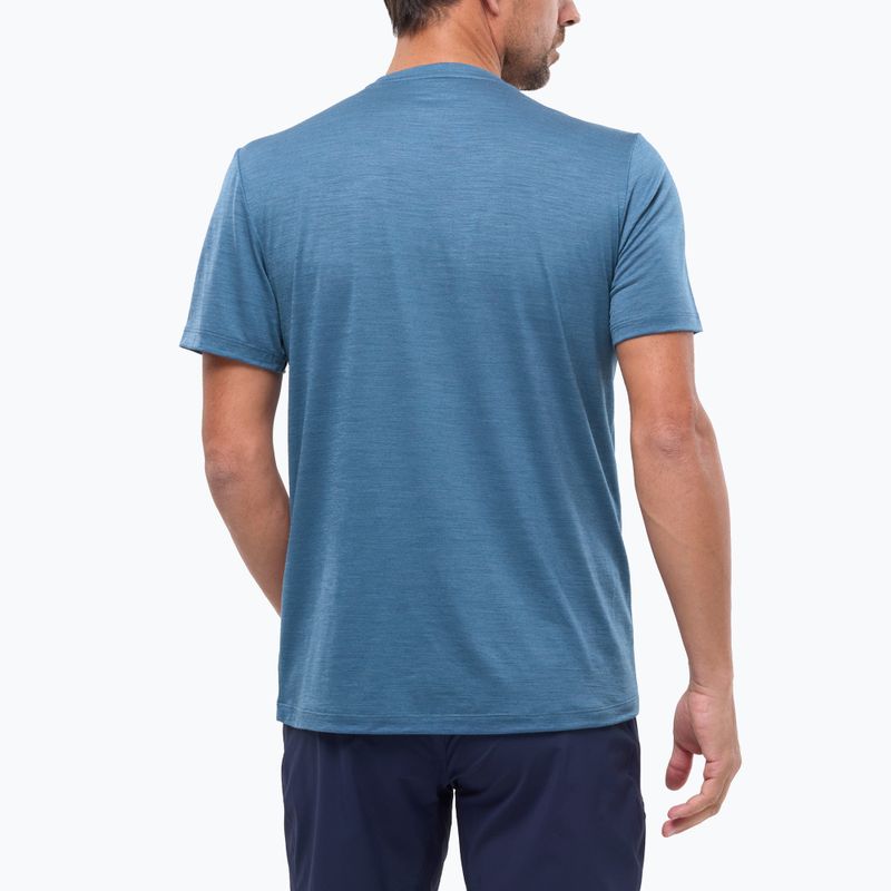 Herren-Shirt Millet Ubic Wool SS coronet blue 3