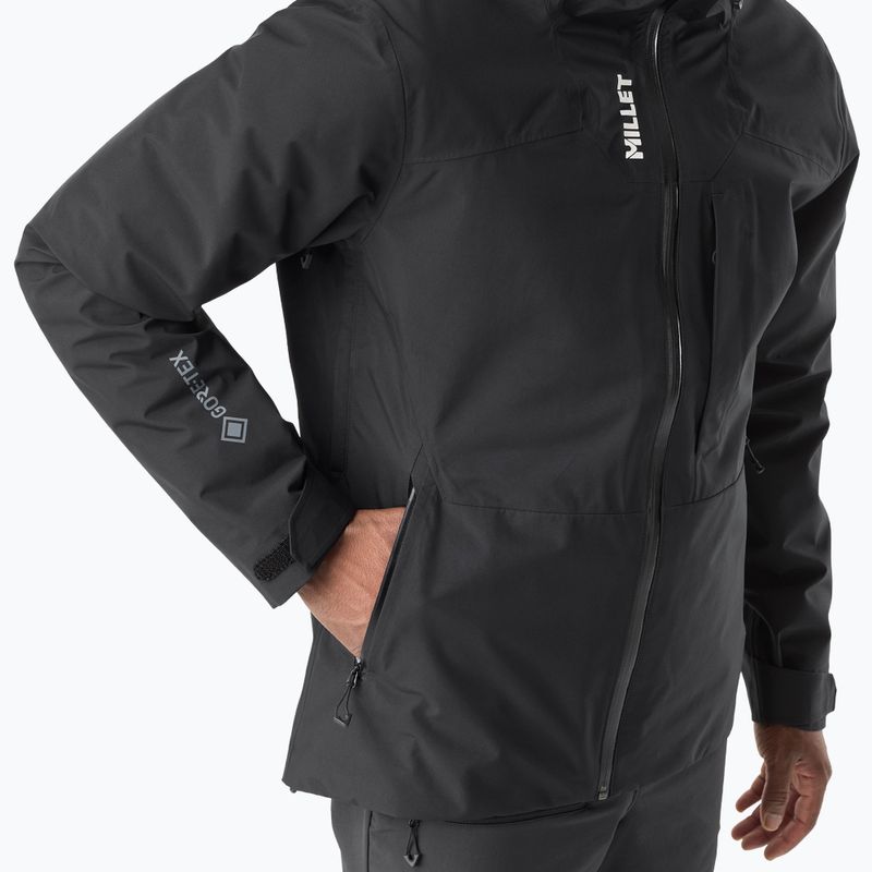 Herren-Regenjacke Millet Kamet Gore-Tex Jacket Jacket black 4
