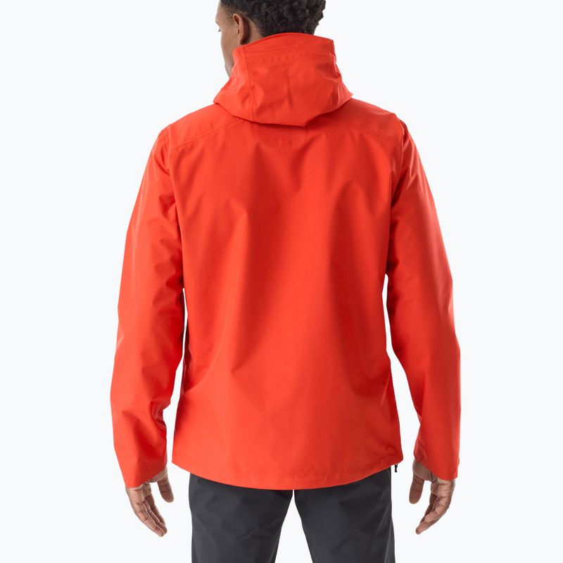 Herren-Regenjacke Millet Kamet Gore-Tex Jacket Jacket paprika 3