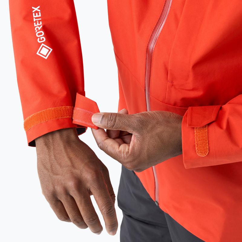 Herren-Regenjacke Millet Kamet Gore-Tex Jacket Jacket paprika 7