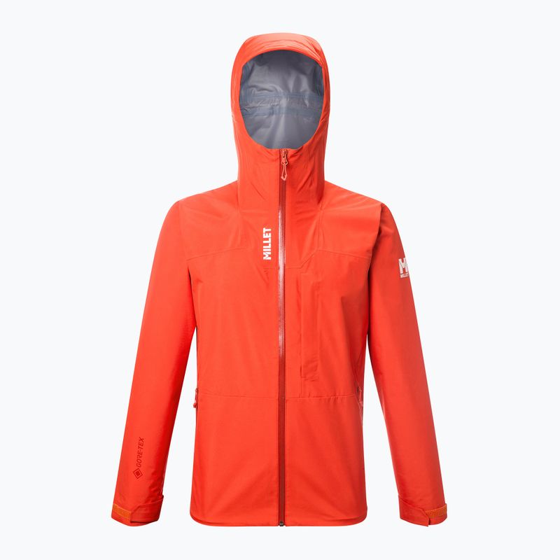 Herren-Regenjacke Millet Kamet Gore-Tex Jacket Jacket paprika 9