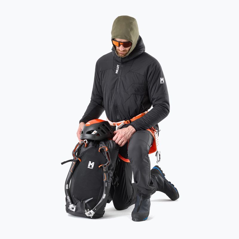 Gefütterte Herrenjacke Millet Kamet Primaloft Hoodie Jacket black 2