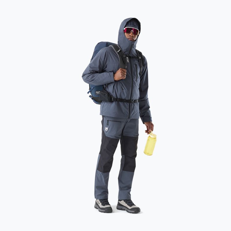Herren-Trekkinghose Millet Seneca XCS200 shadow blue/black 2