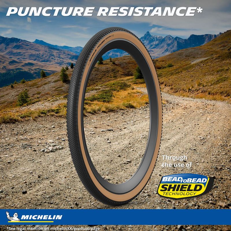 Michelin Power Gravel V2 TS TLR Competition Line 700 x 40C klassischer Fahrradreifen 7