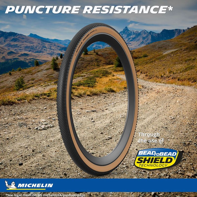 Michelin Power Gravel V2 TS TLR Competition Line 700 x 35C klassischer Fahrradreifen 7