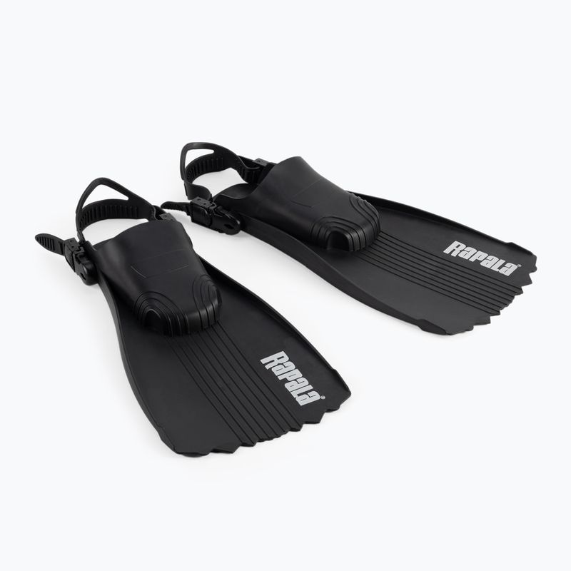 Rapala Deluxe Fins Bauchbootflossen schwarz RA1500328