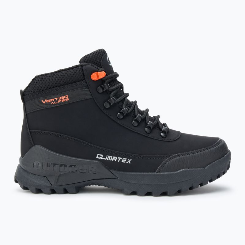 Herren-Trekkingstiefel Vertigo Alpes Everest schwarz zinnoberrot 2