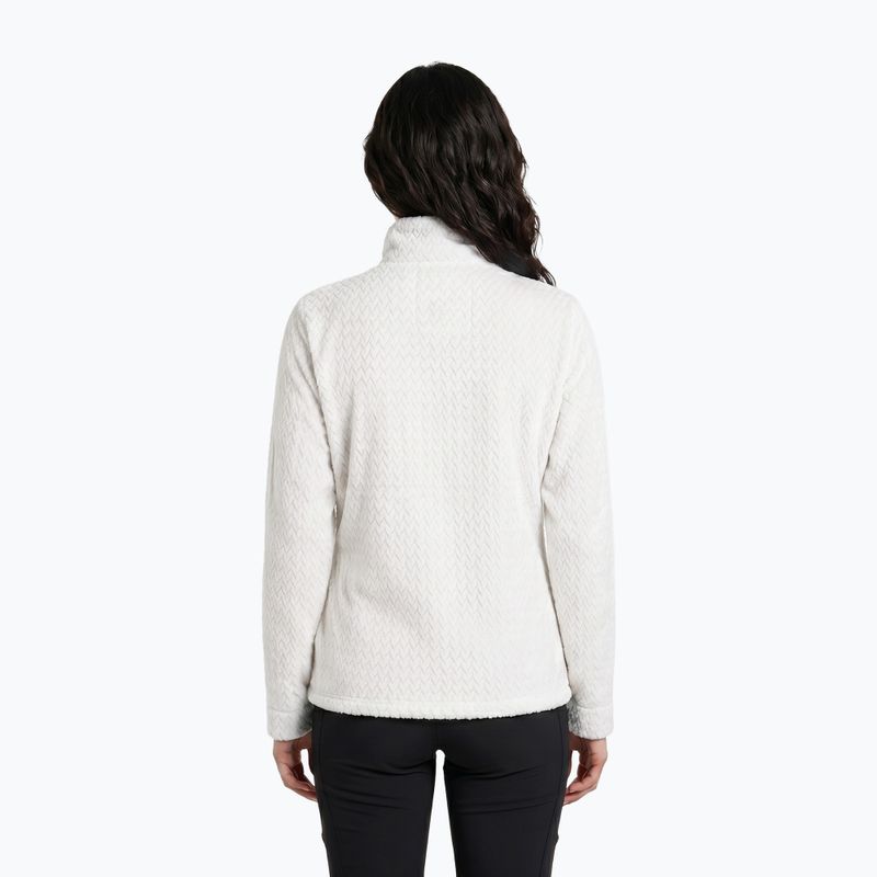 Damen-Sweatshirt Aulp Becco Coral Fleece white 2