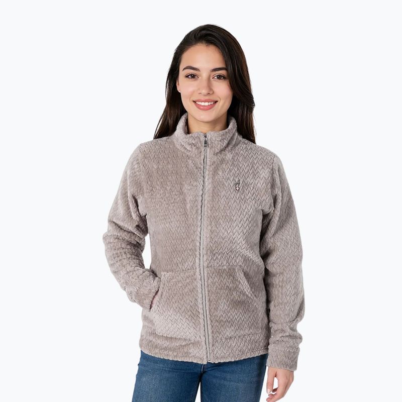 Damen-Sweatshirt Aulp Becco Coral Fleece sepia