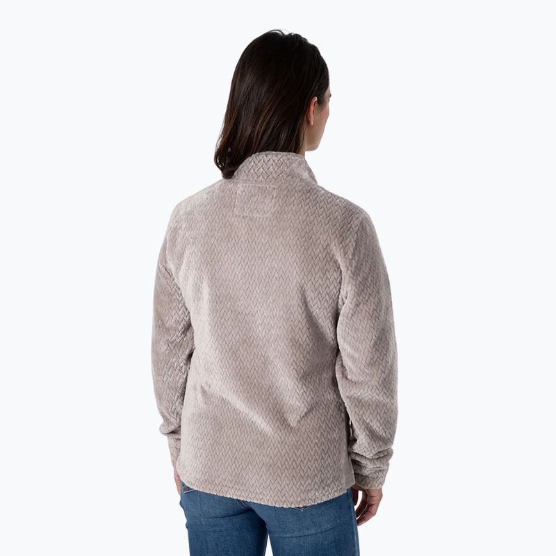 Damen-Sweatshirt Aulp Becco Coral Fleece sepia 2