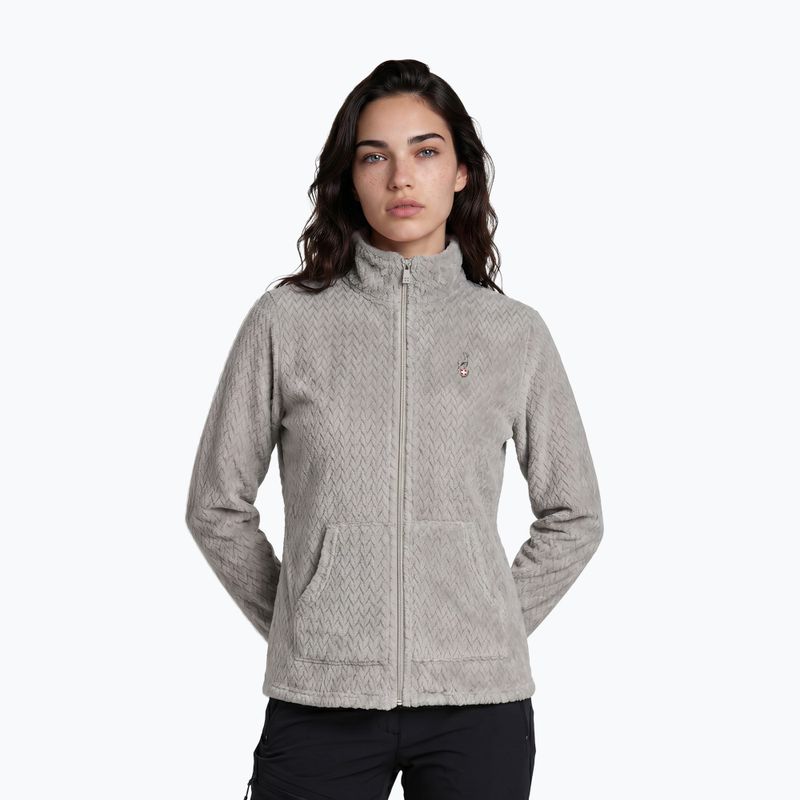Damen-Sweatshirt Aulp Becco Coral Fleece sepia
