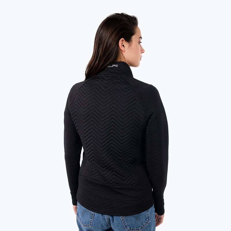 Damen-Windjacke Aulp Simix Jacquard Knit black 2