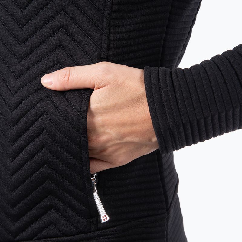 Damen-Windjacke Aulp Simix Jacquard Knit black 5