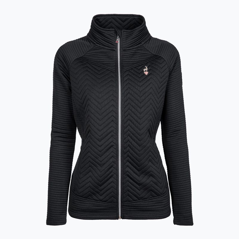 Damen-Windjacke Aulp Simix Jacquard Knit black 6