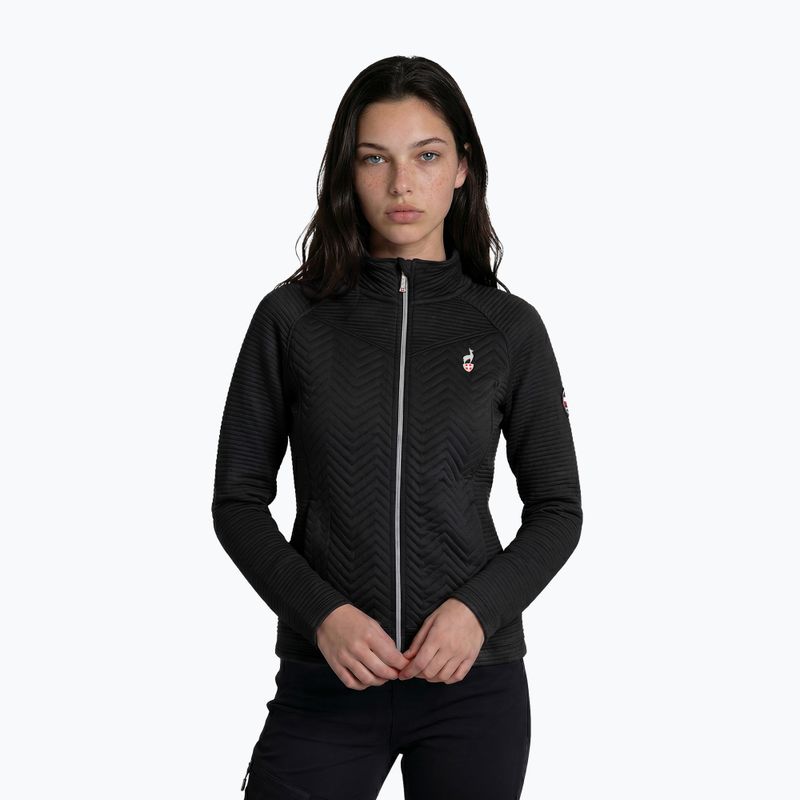 Damenpullover Aulp Simix Jacquard Knit black