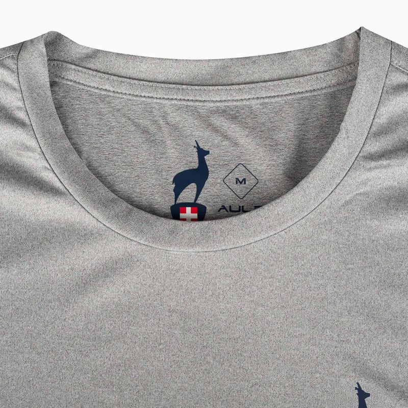 Herren-Shirt Aulp Tommy grey/melange 5