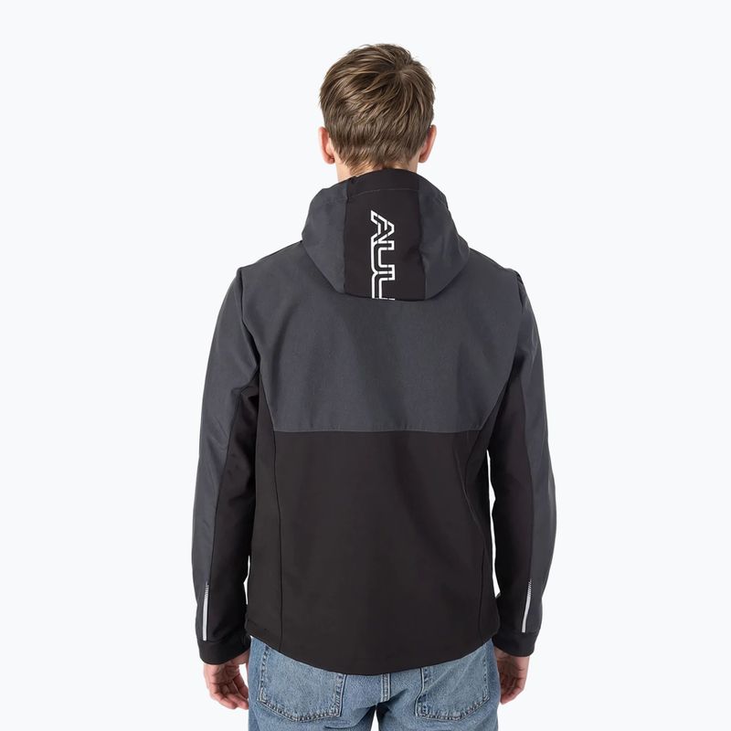 Herren-Softshelljacke Aulp Tiago anthracite melange 2