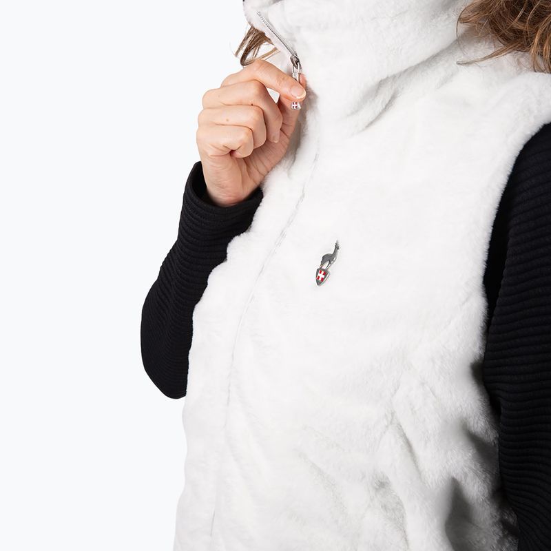 Damen Windjacke Aulp Vampa Faux Fur snow 3