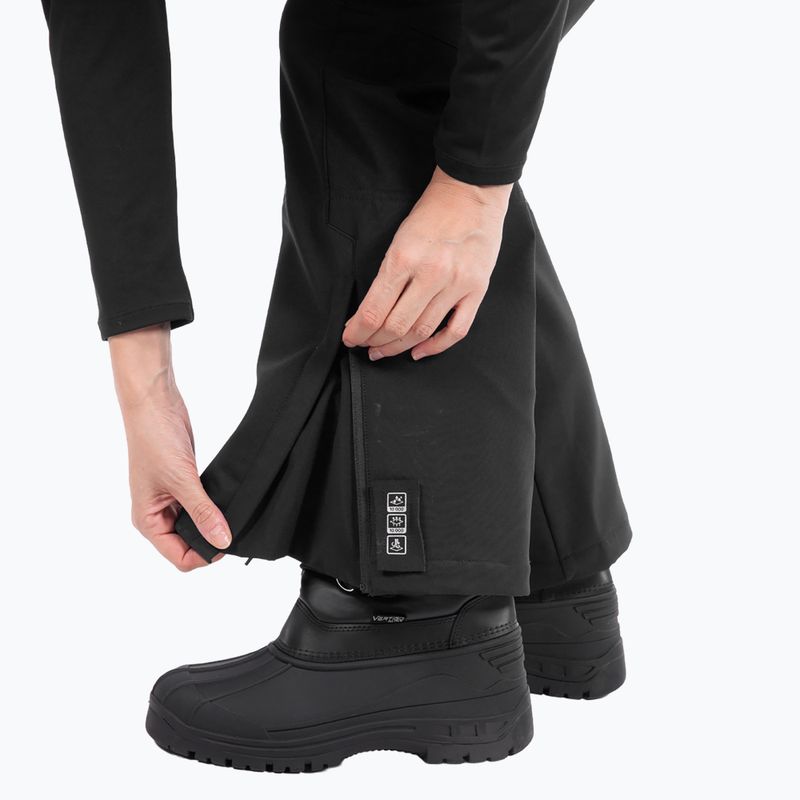 Damen-Skihose Aulp Velen Softshell Ski black 7