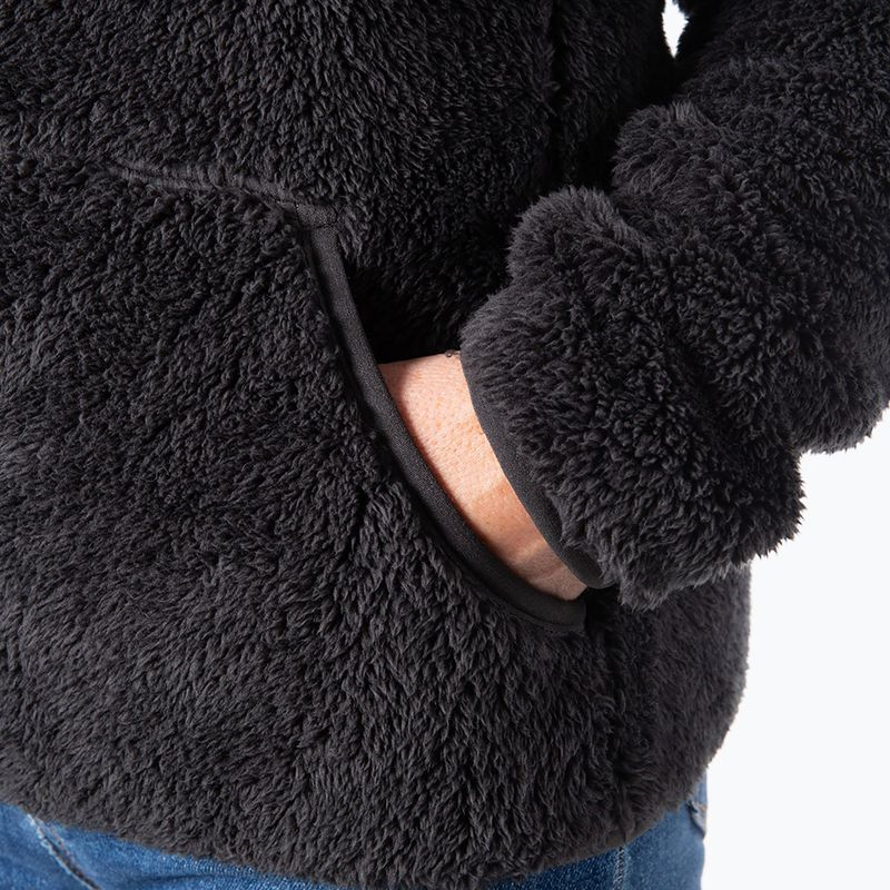 Damen-Sweatshirt Aulp Visha Coral Fleece black 4