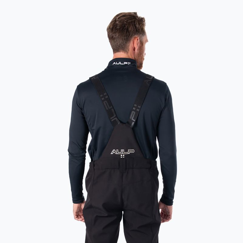 Herren-Skihose Aulp Vizil Softshell Ski black 5