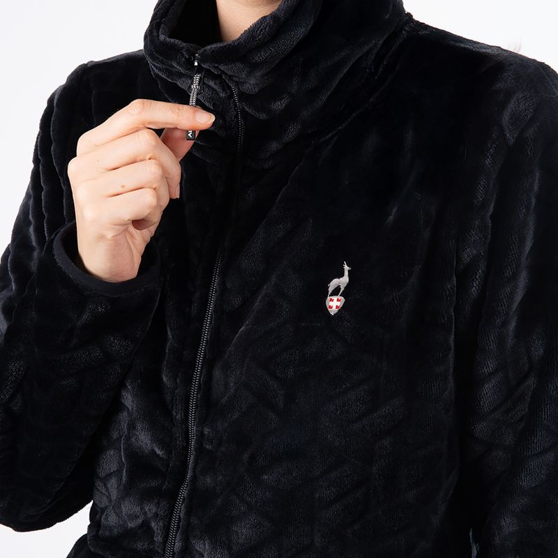 Damen-Sweatshirt Aulp Virlo Coral Fleece black 3